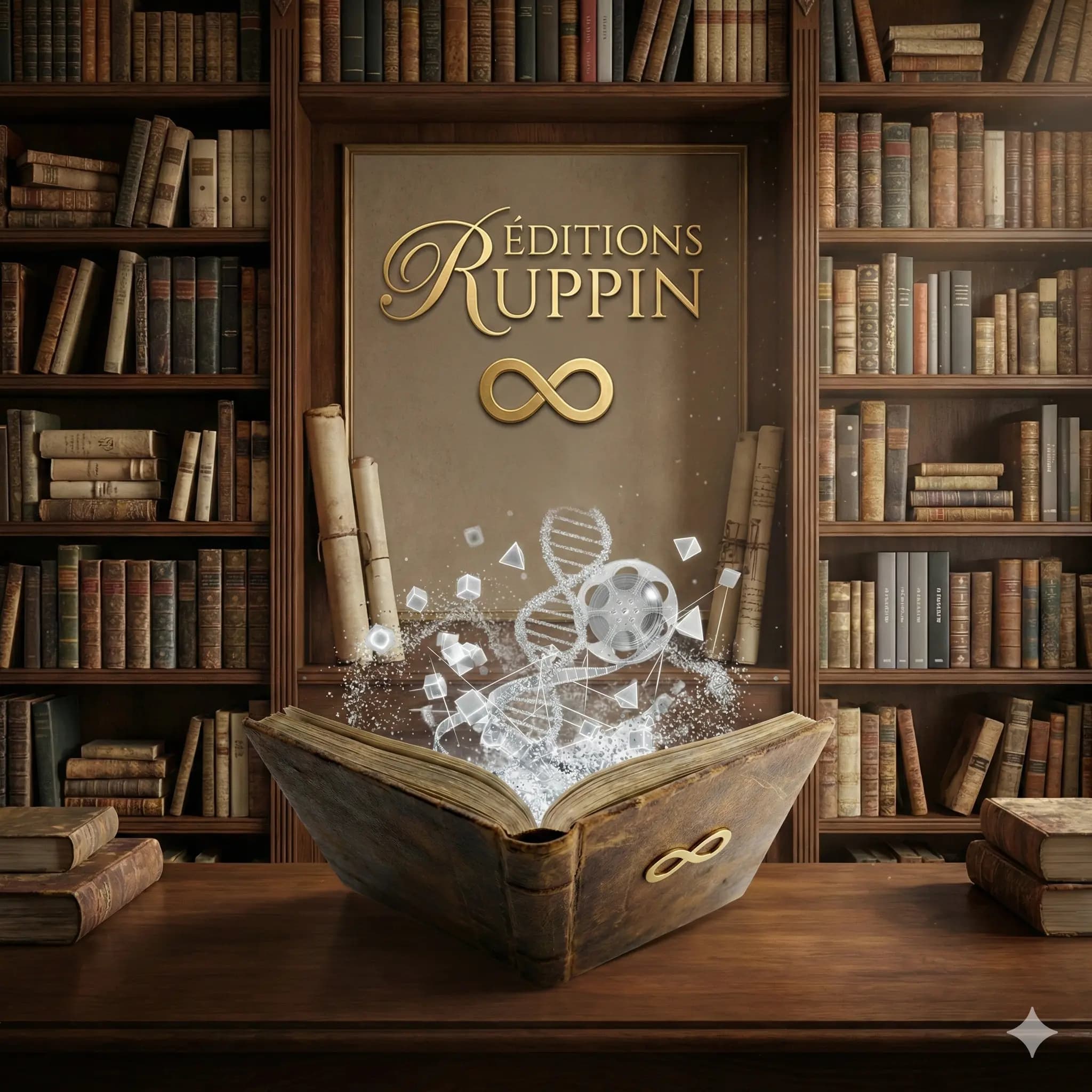 Editions Ruppin - Bibliotheque et partenariat book-to-screen